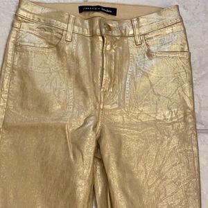 J Brand Nieman Marcus Maria gold